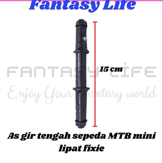 Fantasy As gir tengah sepeda MTB mini lipat fixie
