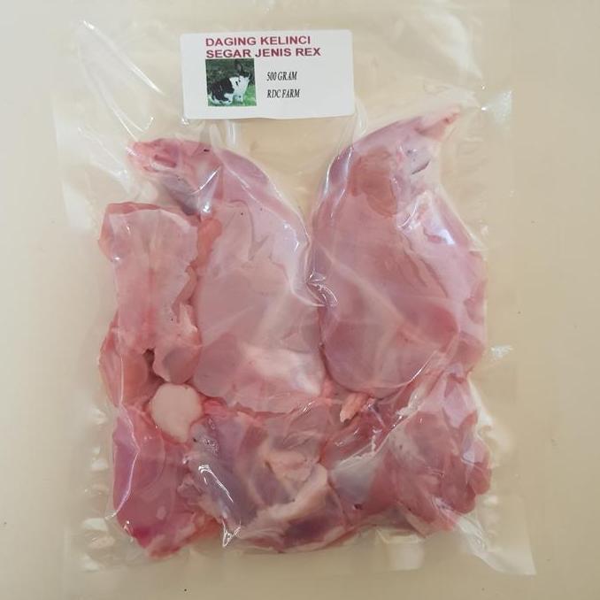 DAGING KELINCI JENIS REX, NZ & HYLA Berat 500 Gram
