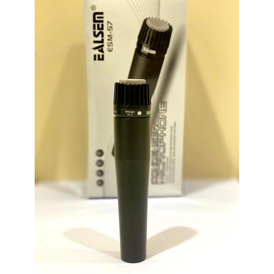 Ready EALSEM ESM 57 MIC INSTRUMENT DAN MIC KENDANG - Mikrofon Lengkap Original EALSEM Tipe ESM 57 un