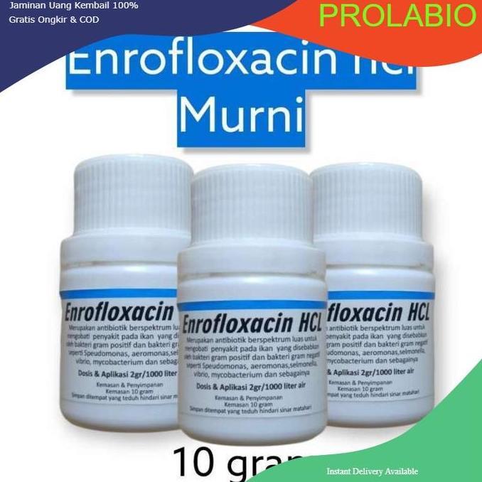 Enrofloxacin Murni 10 Gram - Produk Asli Terjamin dengan Gambar Asli