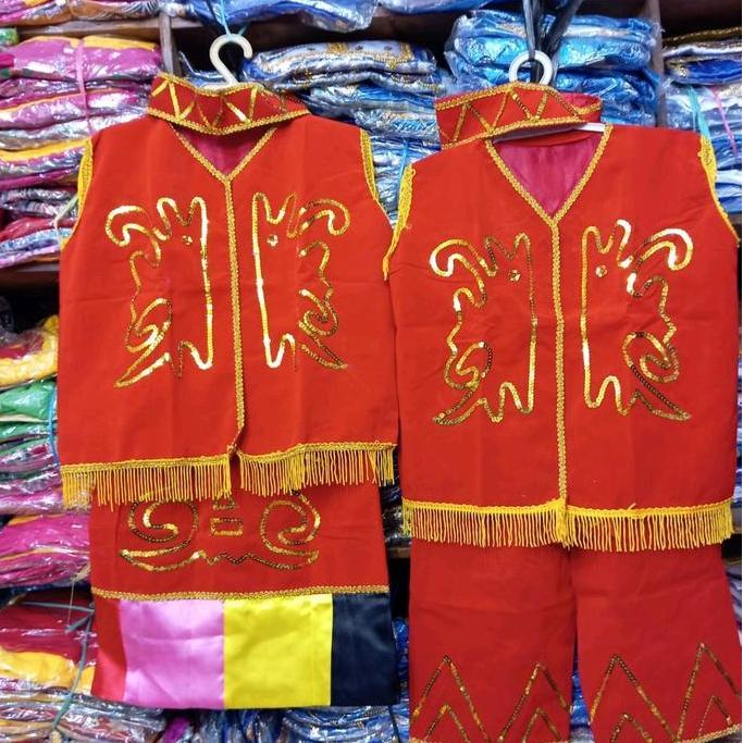 Pakaian Adat Dayak Tk Sd // Baju Adat Dayak