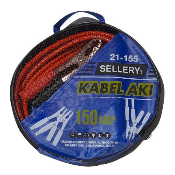 Kabel Jumper Aki Mobil 150A SELLERY 21-155 / Jemper Aki Booster Cable