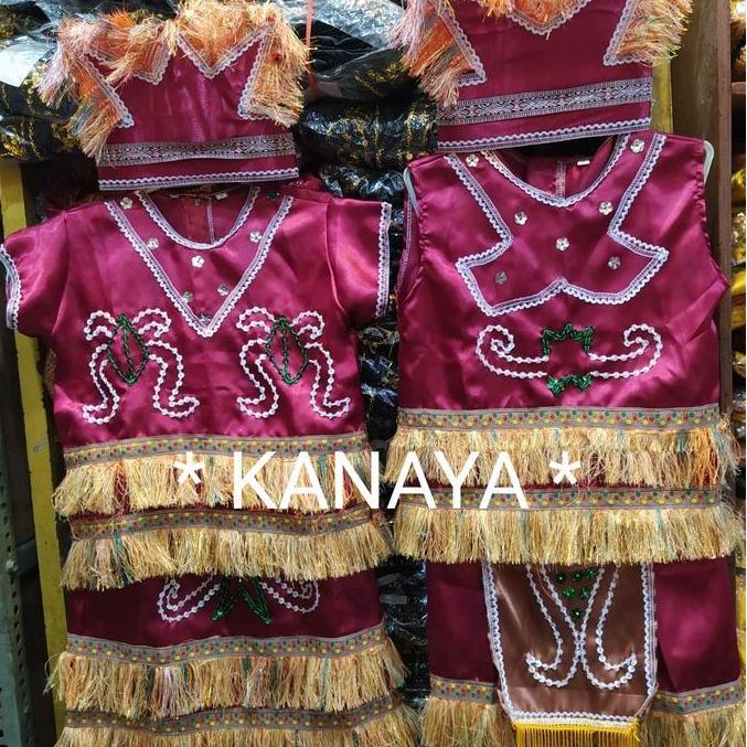 Pakaian Adat Papua Anak Tk Sd // Baju Adat Papua