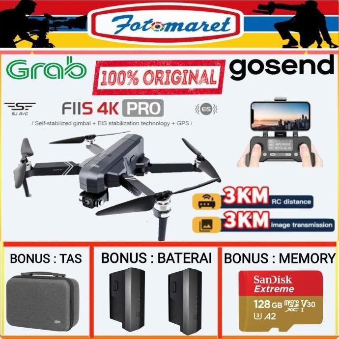 Ready SJRC F11S 4K PRO 3KM / DRONE SJRC F11S 3KM 4K / SJRC F11S 3KM 4K