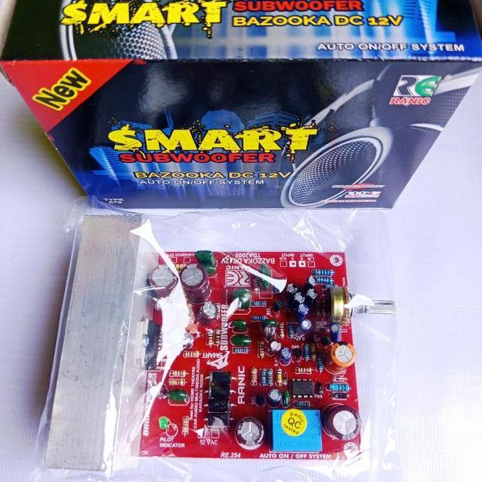 Ready Stock Kit Audio Subwoofer Smart Bazooka 12V Tda2005
