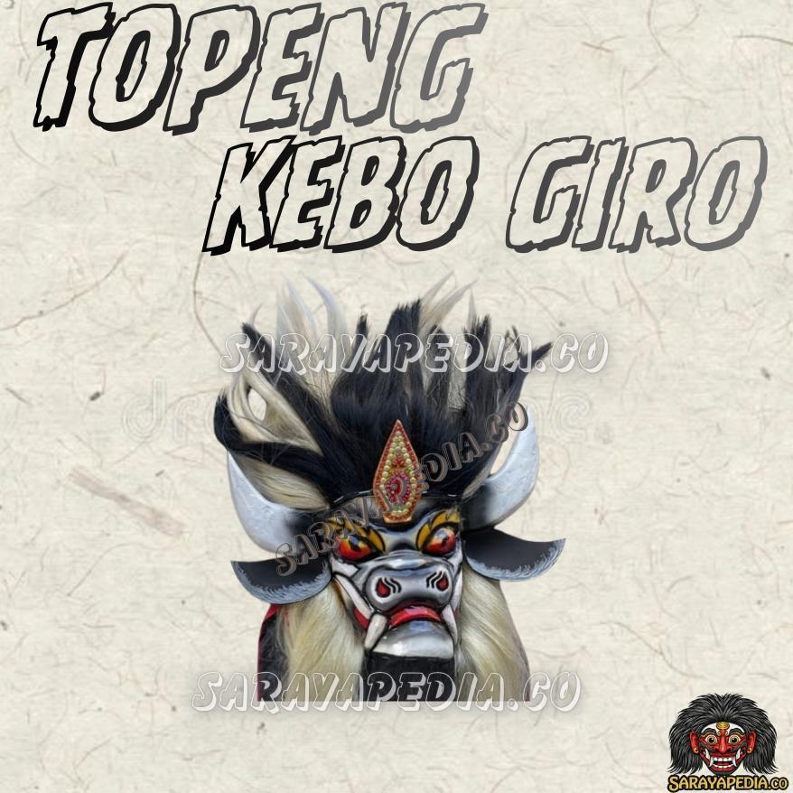 Topeng Kebo Giro Premium Topeng Pentas Sry Sale