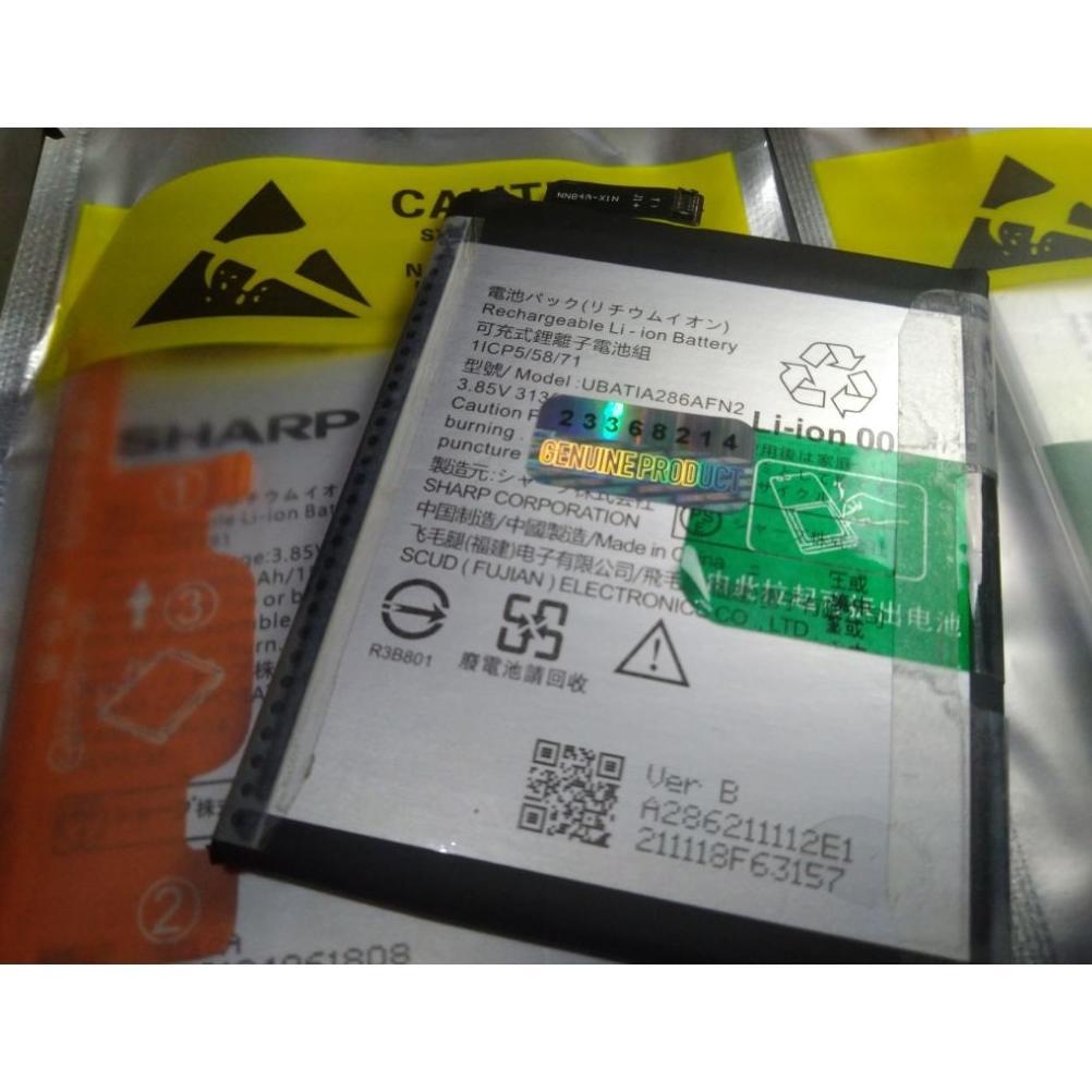 Sharp He384 He-384 Original 100% Genuine Battery Batre Baterai Sharp Aquos V Sh-C02