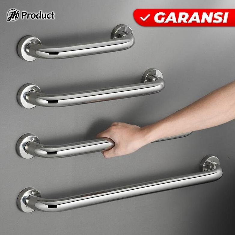 Pegangan Kamar Mandi Orang Tua Handle Dinding Pipa Gagang Tangan Stainless Steel