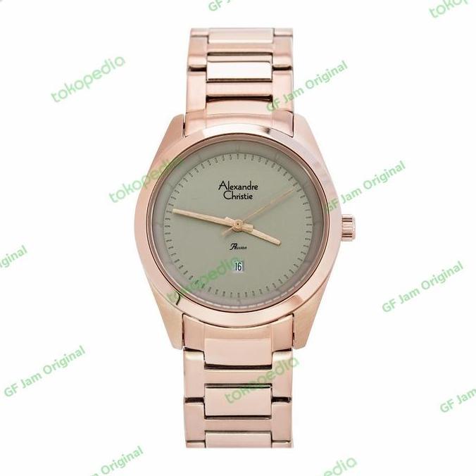 ALEXANDRE CHRISTIE AC2952 AC 2952 JAM WANITA BLUE  ORIGINAL