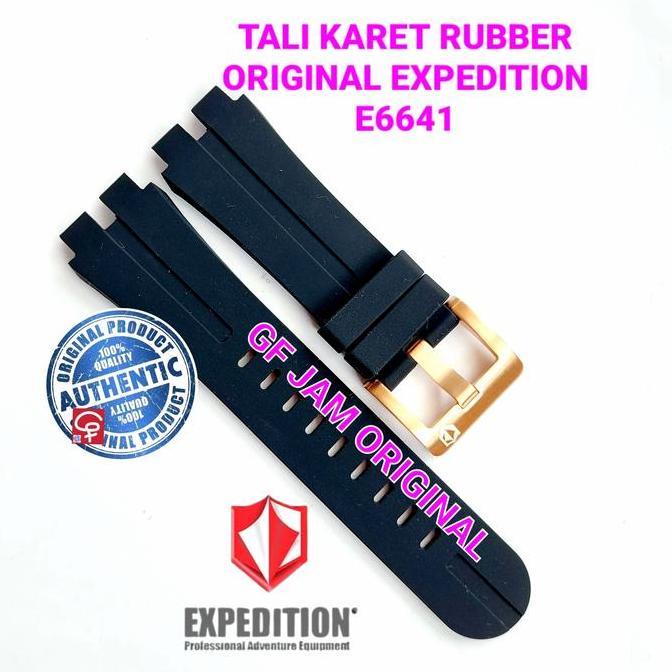 TALI KARET RUBBER EXPEDITION ORIGINAL E6641 E 6641 MC TALI JAM TANGAN