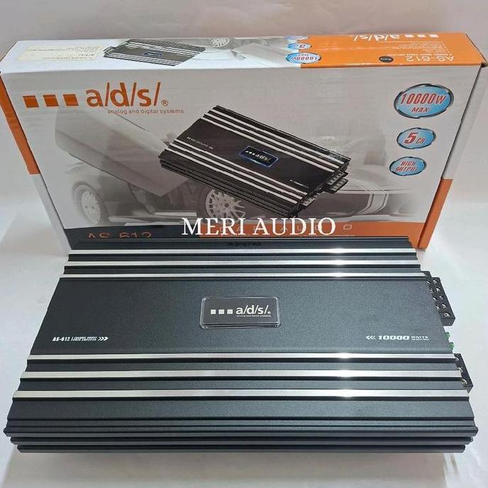 Power 5 channel Amplifier Power Amplifier 5CHANNEL ADS AS 612 AMPLIFIER 5CHANNEL