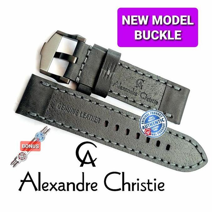 TALI JAM TANGAN ALEXANDRE CHRISTIE AC3030 AC 3030 KULIT 26MM 20MM ORI