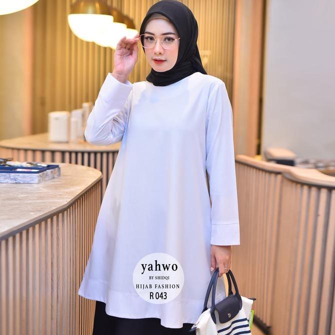 Setelan Rok Baju Hitam Putih/Baju Kurung Melayu/tunik Putih/Rok Hitam/Baju pramuka guru Wanita/Musli