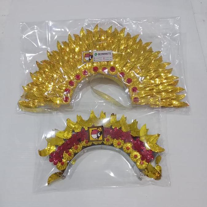 Sunting Padang Anak Dewasa / Adat Padang / Baju Adat /Aksesoris /Gold