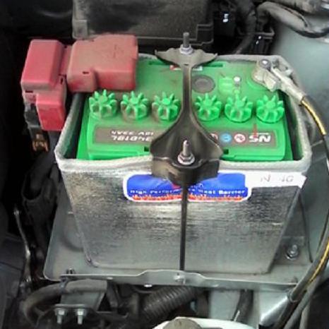 Aki Mobil TOYOTA VIOS 2007-2013 Pelindung Panas Cegah Aki Cepat Soak