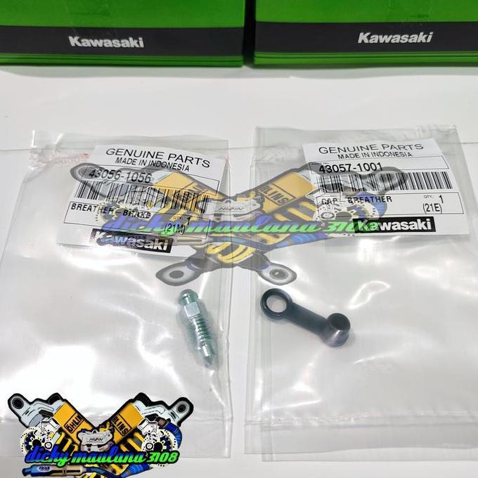 BAUT KARET TUTUP NEPEL STELAN PEMBUANGAN ANGIN KALIPER NINJA R SS RR