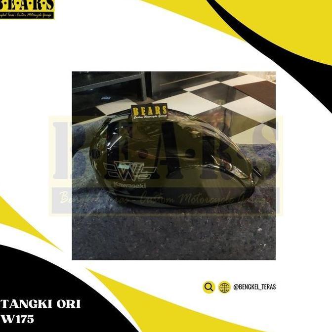 Tangki Kawasaki W175 Black style Original