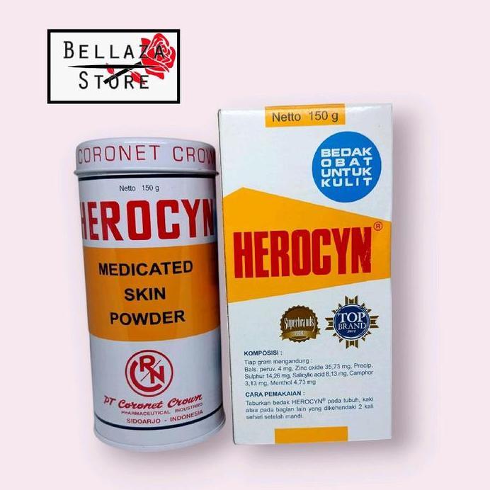 Herocyn Powder 150 gr / Bedak Herocyn