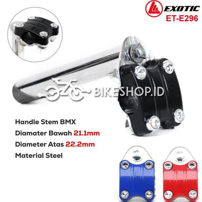 Tiang Stang Stem Sepeda BMX 21.1MM Sepeda Anak Stem Head | High Quality