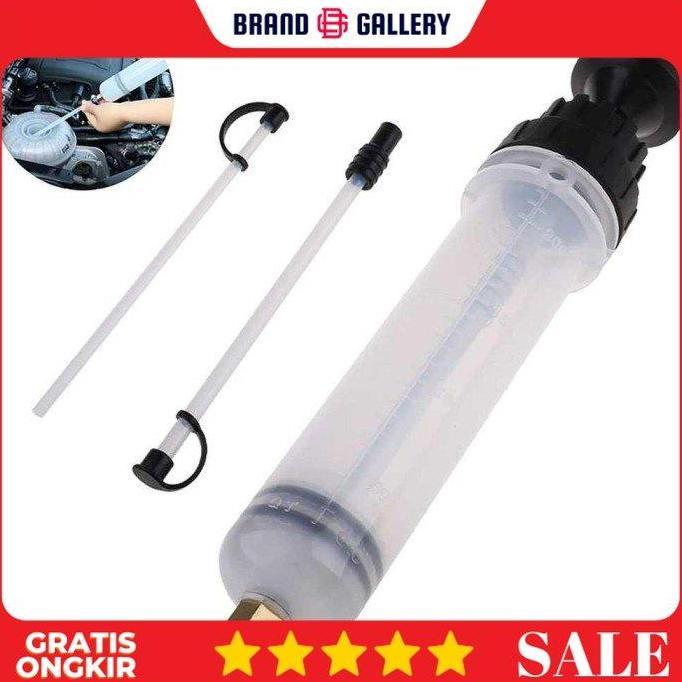 LEONAB Pompa Tangan Transfer Oli Bensin Mobil Extractor 200ml - NC25