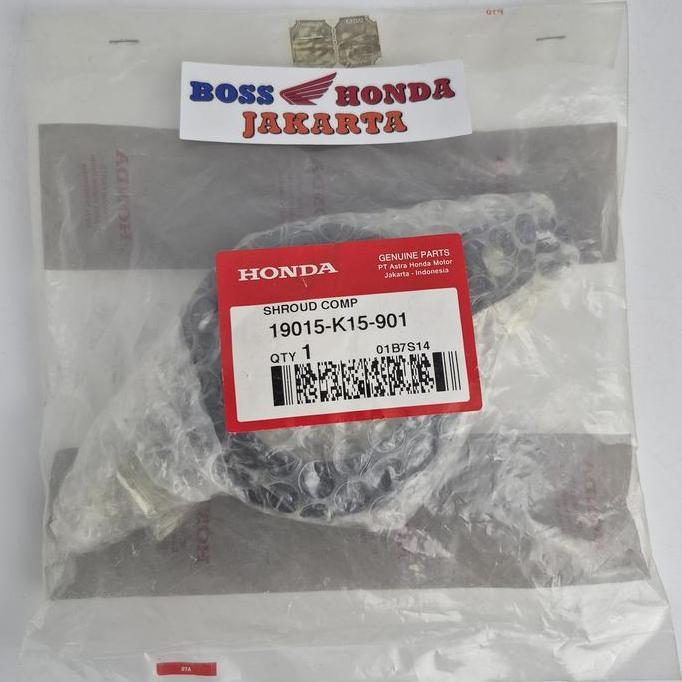19015-K15-901 : BESI BRACKET DUDUKAN KIPAS RADIATOR CB150R STREETFIRE OLD / CBR150 K45A ORIGINAL AHM