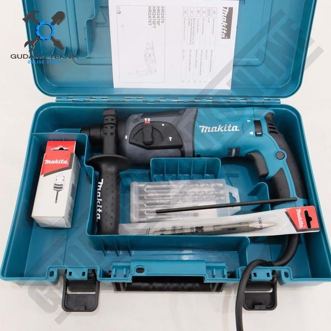 SAXTIL Rotary Hammer Makita HR2470X5 - Bor Bobok Beton Makita Hammer Drill