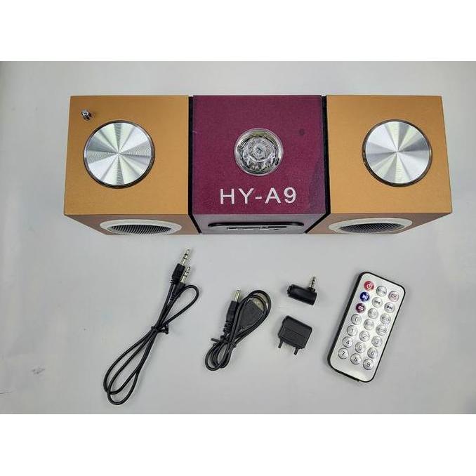 ZORRA8 speaker portable music angel multifungsi fm radio mp3 player jack audi