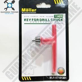 SAXTIL MOLLAR Kunci Kepala Bor 13mm MERAH MOLLAR / Kunci Bor 13mm MOLLAR MERAH