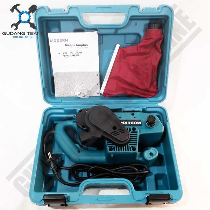 SESARKAL Mesin Amplas Tank Belt Sander MODERN M2553B Amplas Tank Sabuk M 2553B