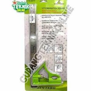 WALMERA (KENTARO SIKU WATERPASS) Siku WATERPASS Penggaris Siku 12" KENTARO KTR-4011 / Penggaris Gari