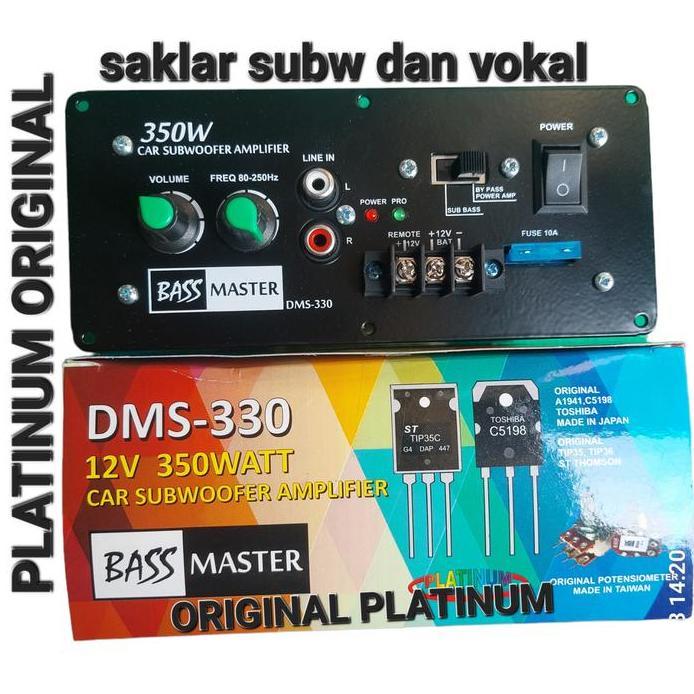 power ampli amplifier subwofer mobil car monoblock dms 350w 350 dms 330 gigabass kit pcb amplifier a