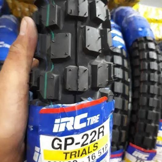 Ban Belakang IRC GP 22 Ring 16 Ban Standar Pabrik KLX150 S/G