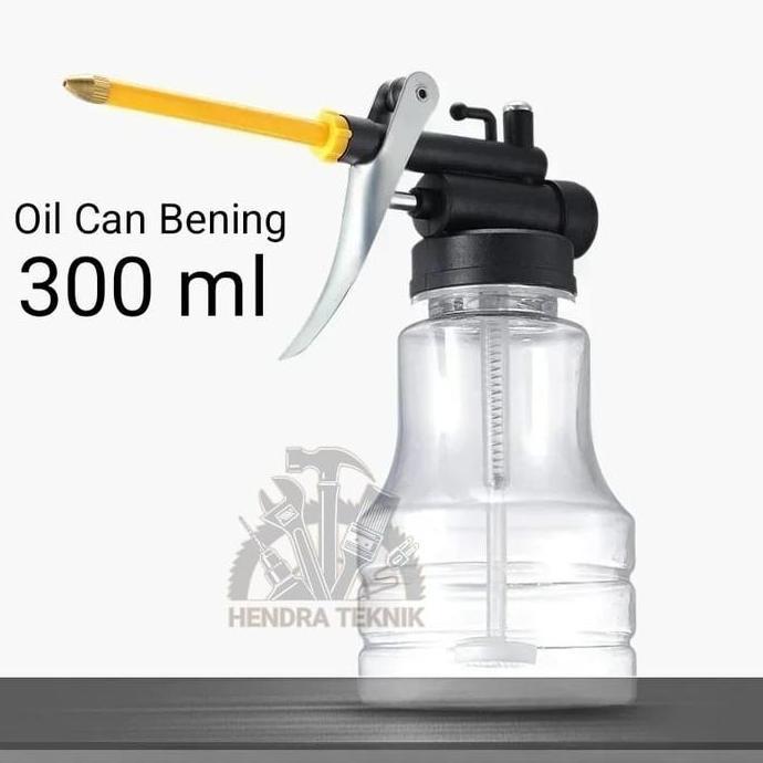 ZORRA8 OLICAN 300CC OIL CAN 300ML BOTOL OLI CAN BENING OIL CAN 300 ML MURAH BAGUS TRANSPARAN