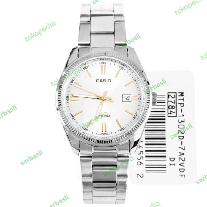 New Casio Pria MTP1302D / MTP-1302D Original & Bergaransi