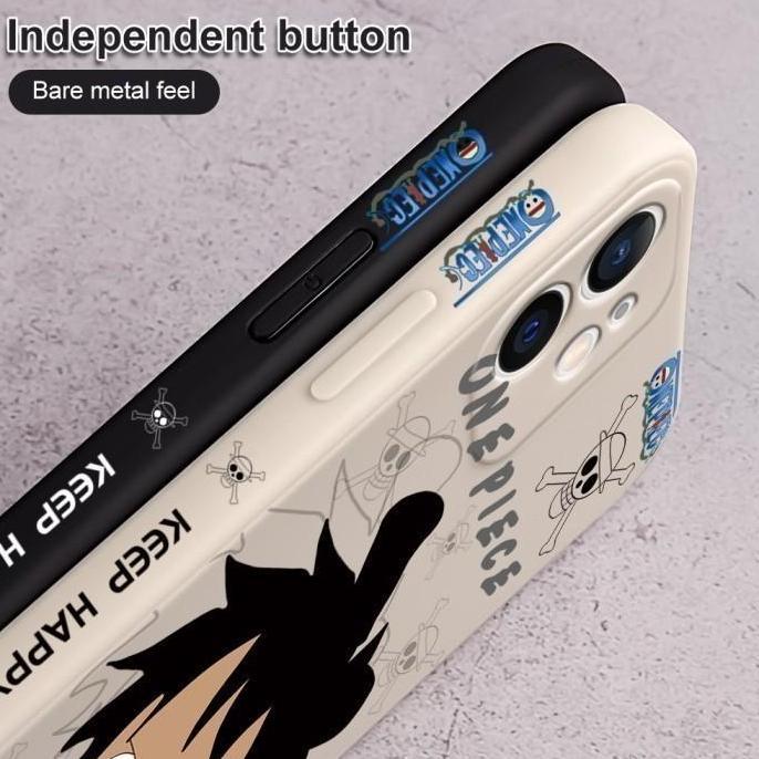 Case untuk Redmi Note 8 LUFFY Anime One Piece Gambar Softcase FREE TALI