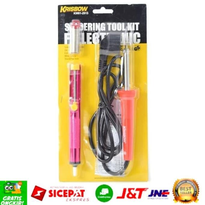Krisbow Set Solder Listrik 30 watt