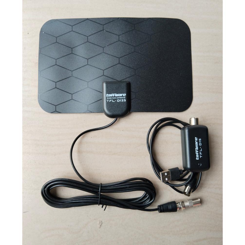 new antena tv digital indoor  + booster taffware