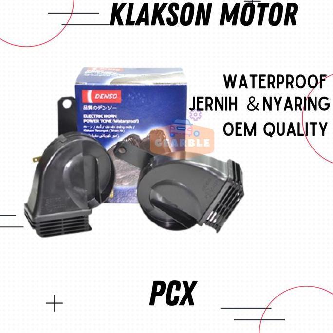 Murah Klakson Keong Motor Pcx Anti Air Waterproof Horn Denso Pcx160 Part Original