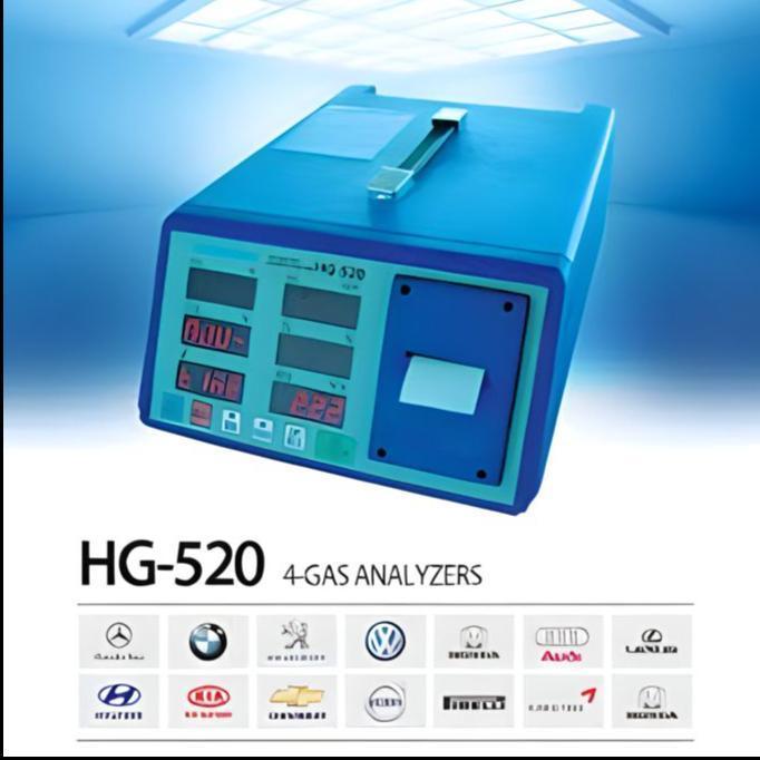 Heshbon Exhaust Gas Analyzer HG-520 - Alat Uji Emisi Kendaraan