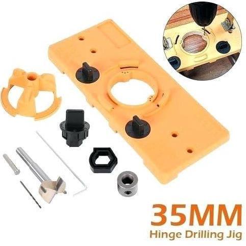 AHROKA jig guide set bor engsel sendok / jig locator forstner drill