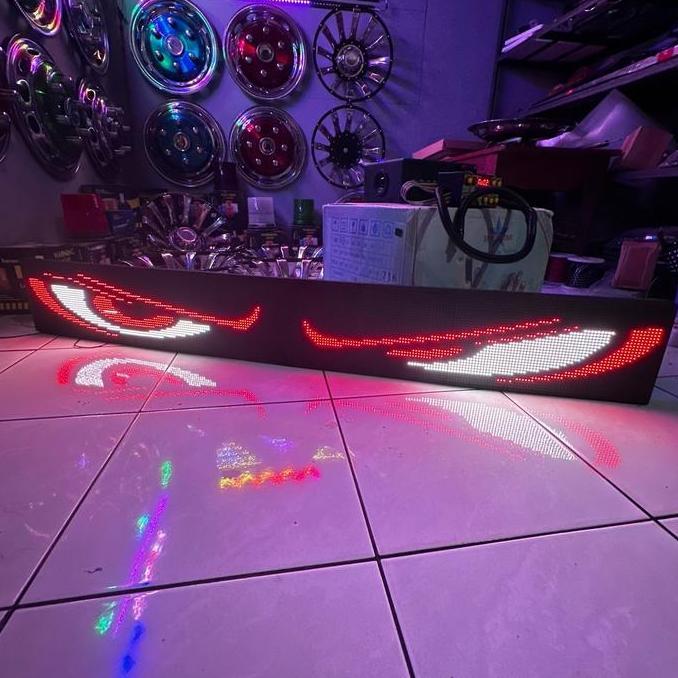 nisa_fadepo - strobo mata running text terbaru car lampu truk