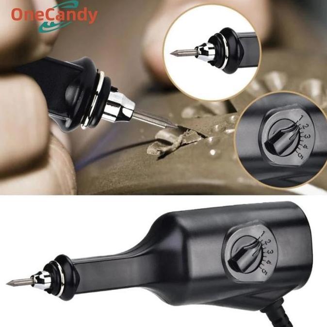 AHROKA Alat Grafir Ukir Mini Engraver 1mm Mini Grinder Blister Tuner Bor Ukir Grafir Alat Mesin Ukir