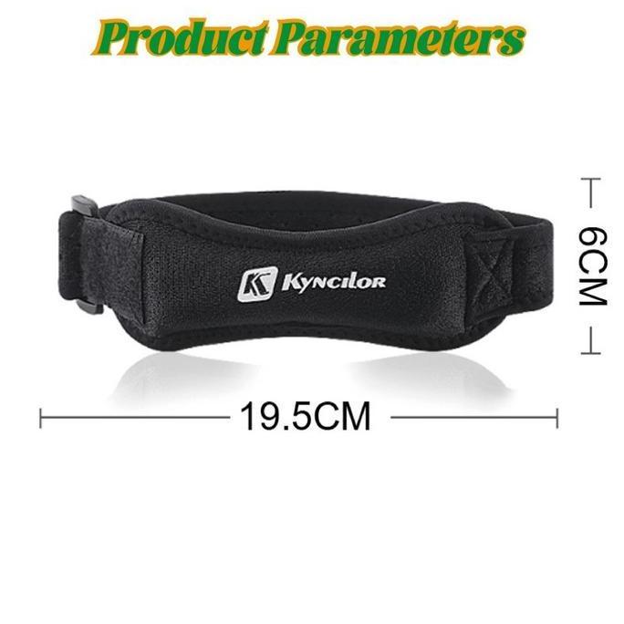 AHROKA Knee Support Lurus Atau Knee Pad Pelindung Lutut Deker Untuk Sakit Lutut Sepeda Compression P