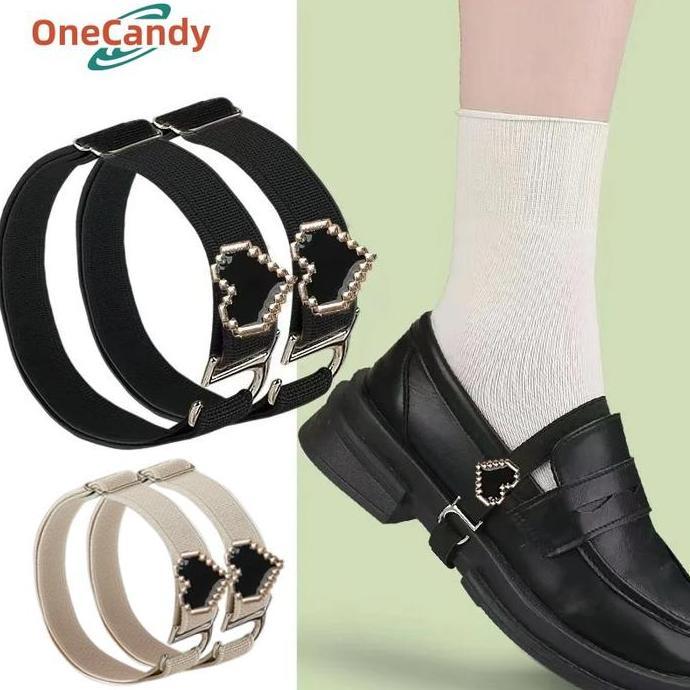 AHROKA 2PCS/Set Tali Heels Pergelangan Tali Heels Pengganti Heels Tali Belakang Tali Sepatu Heels Hi