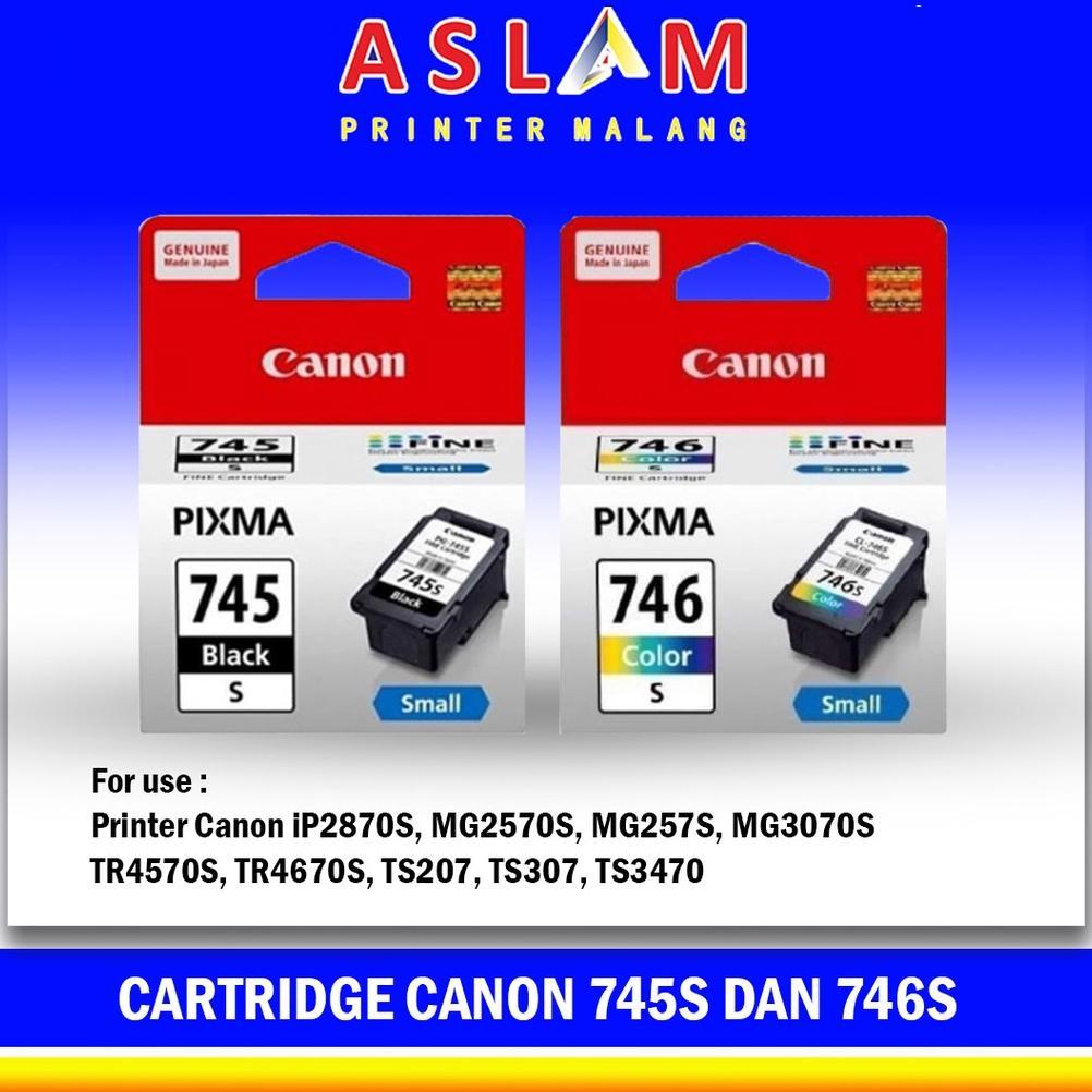 Cartridge Canon 745s 746s Tinta Canon mg2570s Catrid Canon 745s 745 Small 746S 746 Small Printer