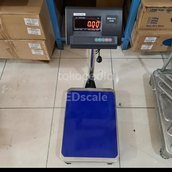 timbangan digital 100kg / timbangan duduk SONIC a12e 100kg / timbangan barang SONIC a12e 100kg / tim