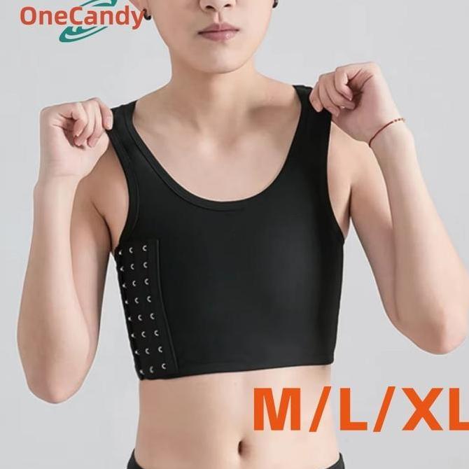 LORASTA Breast Binder Perata Dada Cewek Unisex Cosplay Binder Half Import Sport Bra Perata Dada Kors