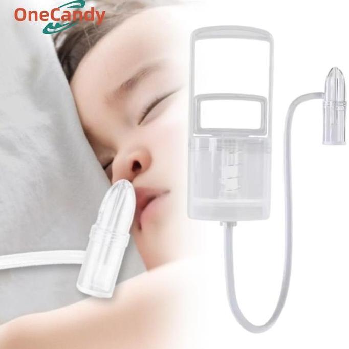 LORASTA Baby Nasal Aspirator Hand Pump | Nose Cleaner Bayi Silikon New Born Aspirators | Alat Penyed