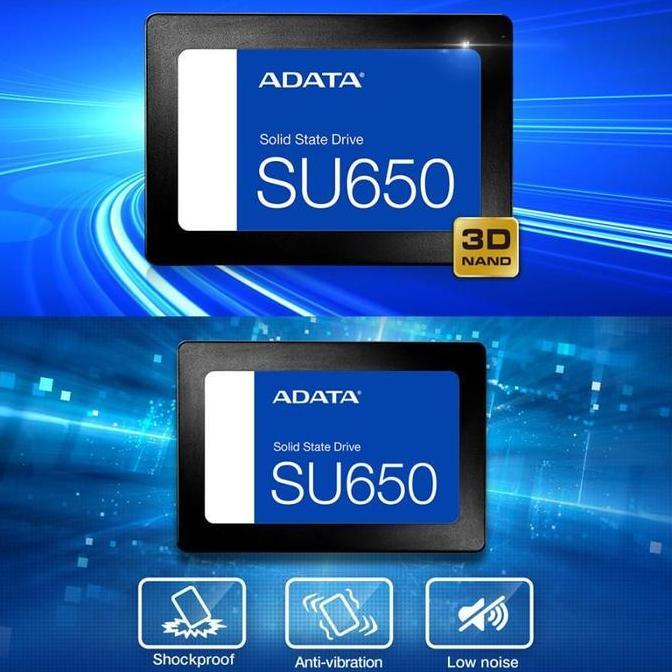 TERMURAH - Storage SSD Adata SU650 2TB - 2,5" Sata III - SSD ADATA 2TB SU650