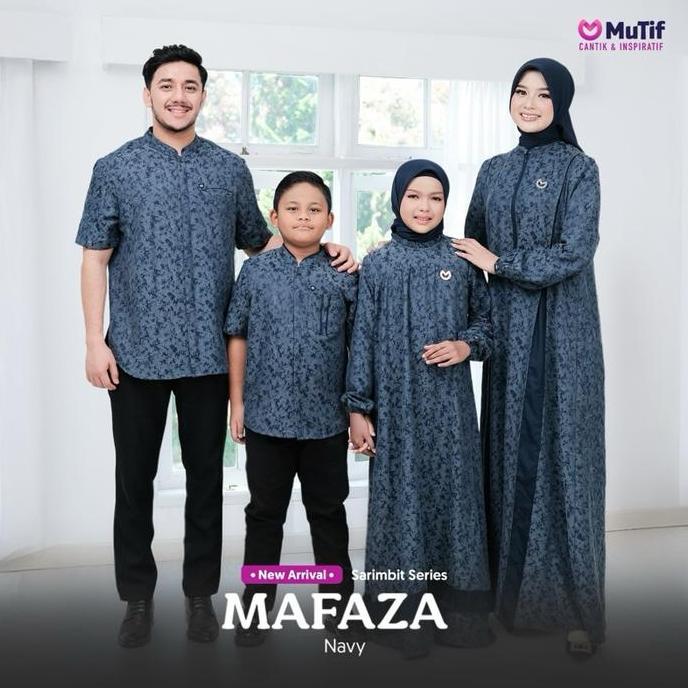 Mutif Mafaza Navy Sarimbit Mutif New Arrival